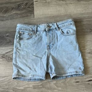 ASOS denim short shorts